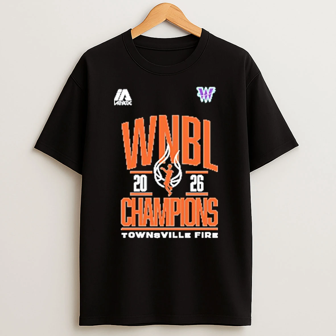Townsville Fire 2026 Wnbl Champions T Shirt