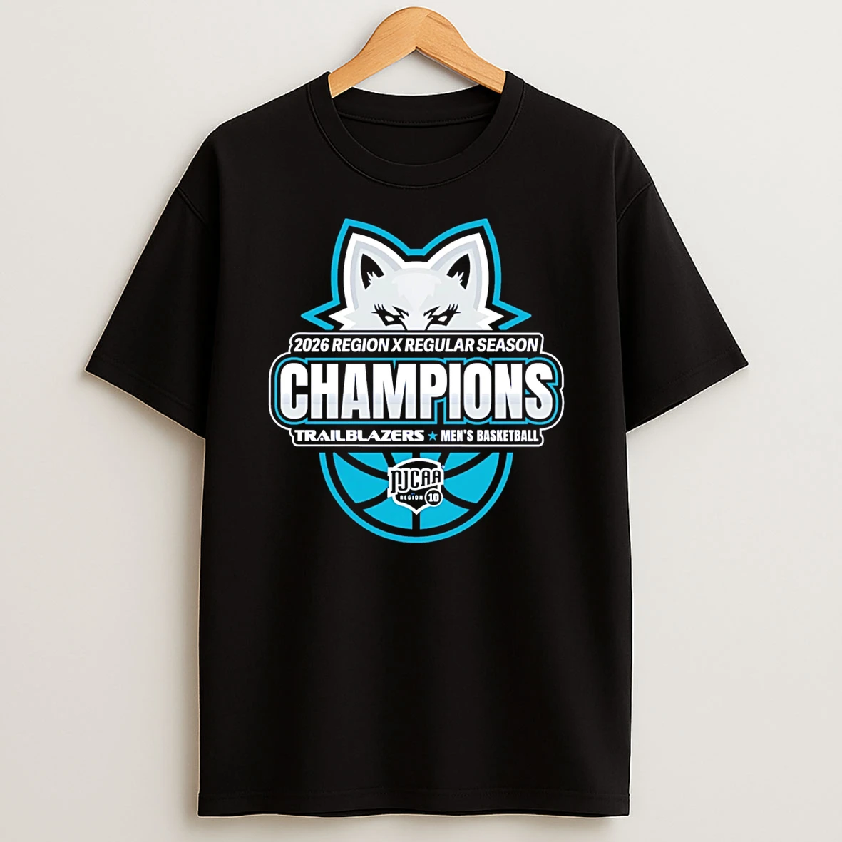 Trailblazers Mens Basketball 2026 Region X Champions T Shirt