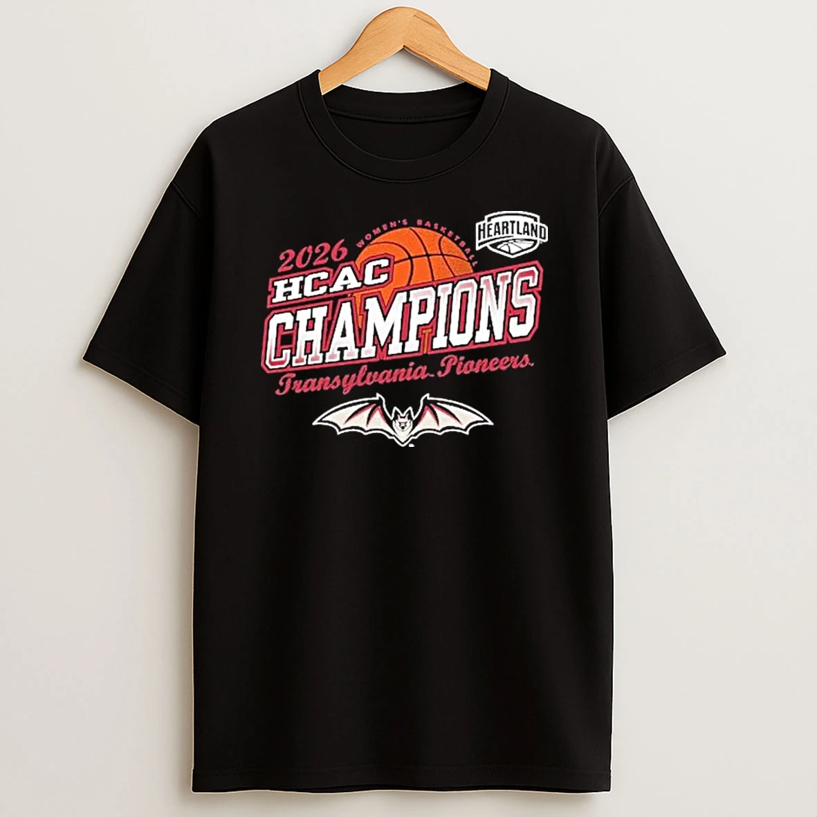 Transylvania University Womens Basketball 2026 Hcac Conference Champions T Shirt