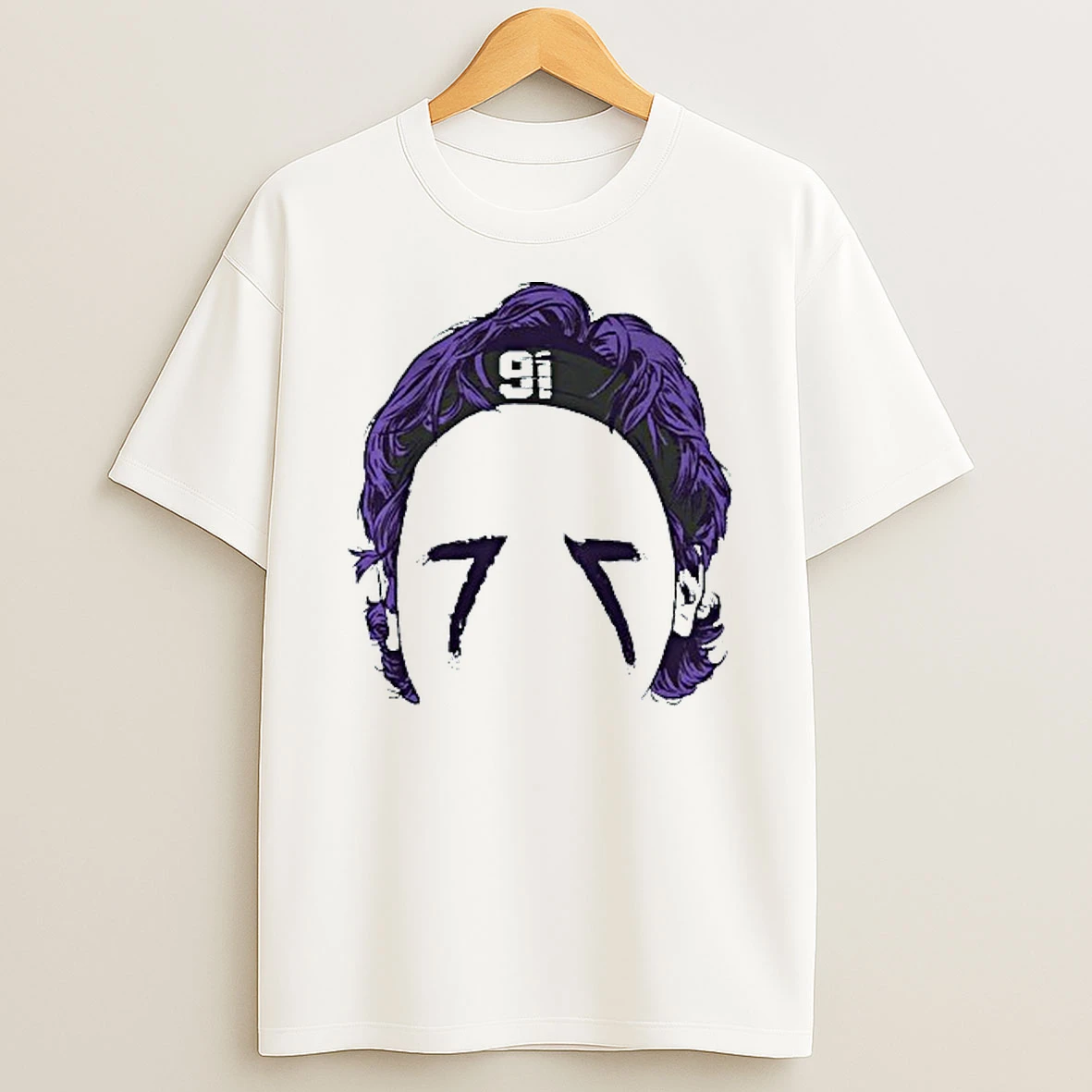 Trey Hendrickson Baltimore Ravens Blank Face T Shirt