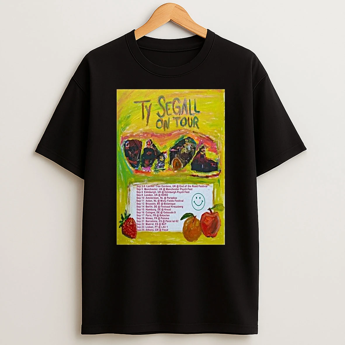 Ty Segall On Tour 2026 T Shirt