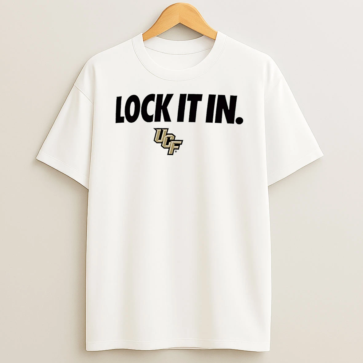 Ucf Knights Lock It In Logo T Shirt