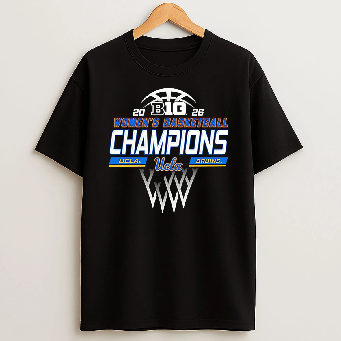 Ucla Bruins 2026 Big Ten Womens Basketball Regular Season Champions T Shirt
