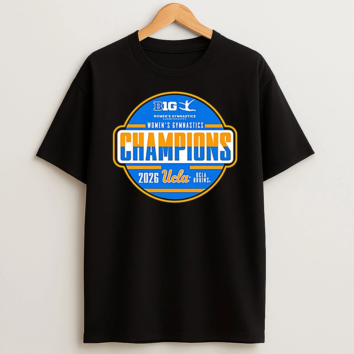 Ucla Bruins 2026 Big Ten Womens Gymnastics Tournament Champions Locker Room T Shirt