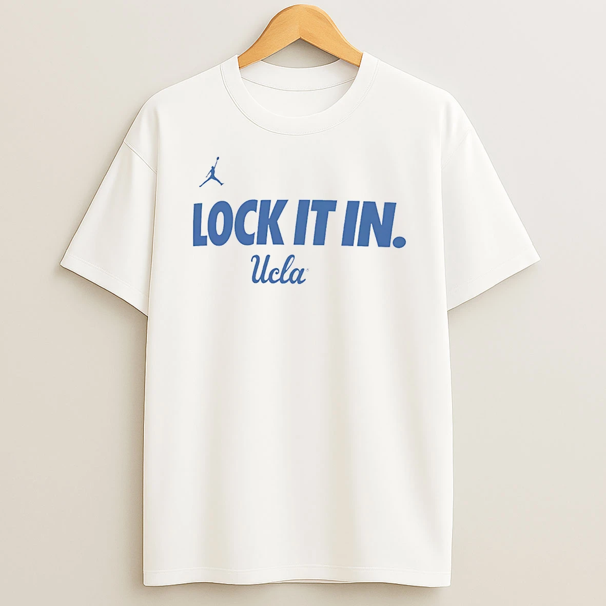 Ucla Bruins Lock It In Nike Logo T Shirt