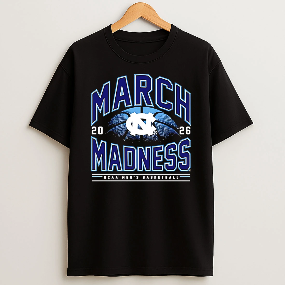 Unc Mens Basketball Ncaa March Madness 2026 Logo T Shirt