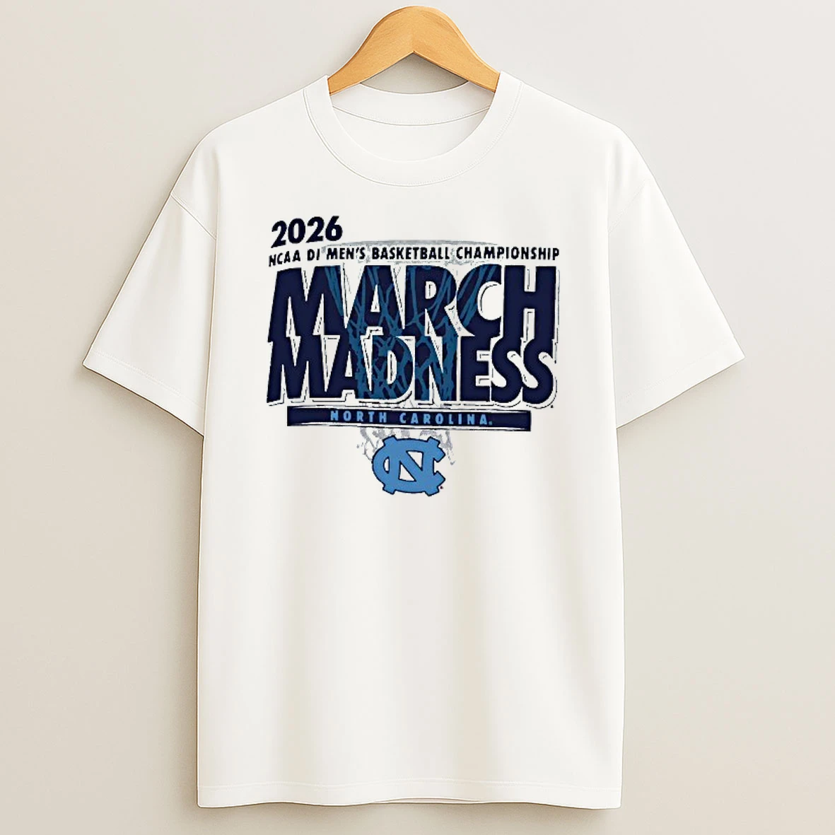 Unc Tar Heels March Madness 2026 Ncaa Di Mens Basketball Championship T Shirt