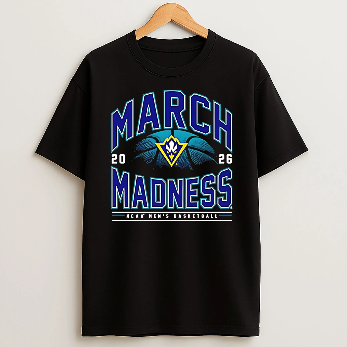 Unc Wilmington Mens Basketball Ncaa March Madness 2026 Logo T Shirt