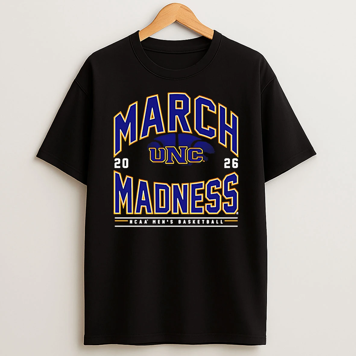 Unco Mens Basketball Ncaa March Madness 2026 Logo T Shirt