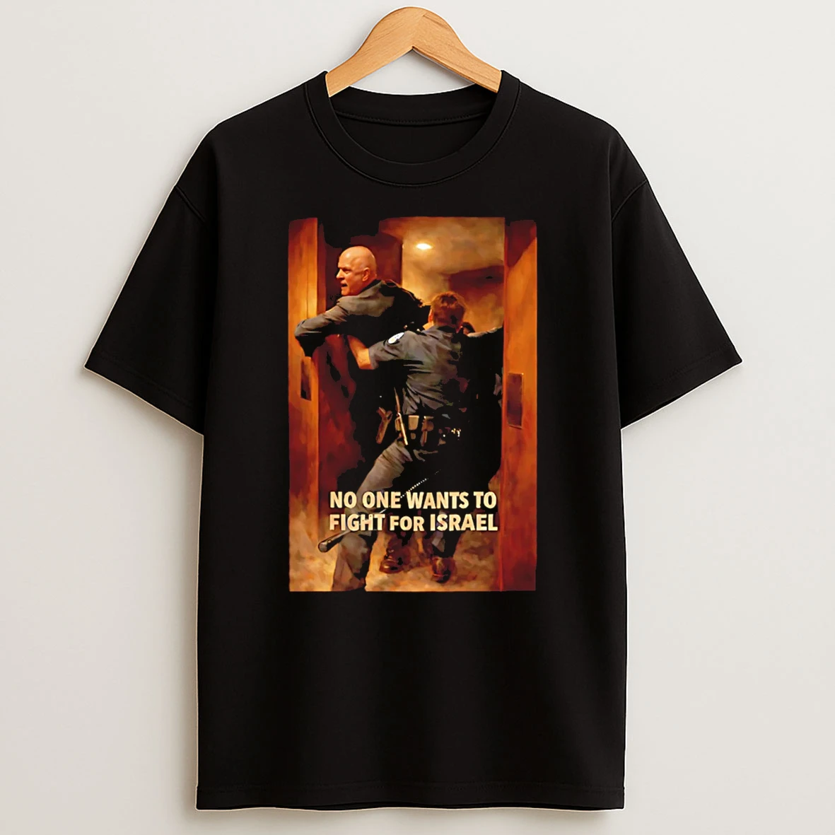 Us Marine Corps Sergeant Brian Mcguinness No One Wants To Fight For Israel T Shirt