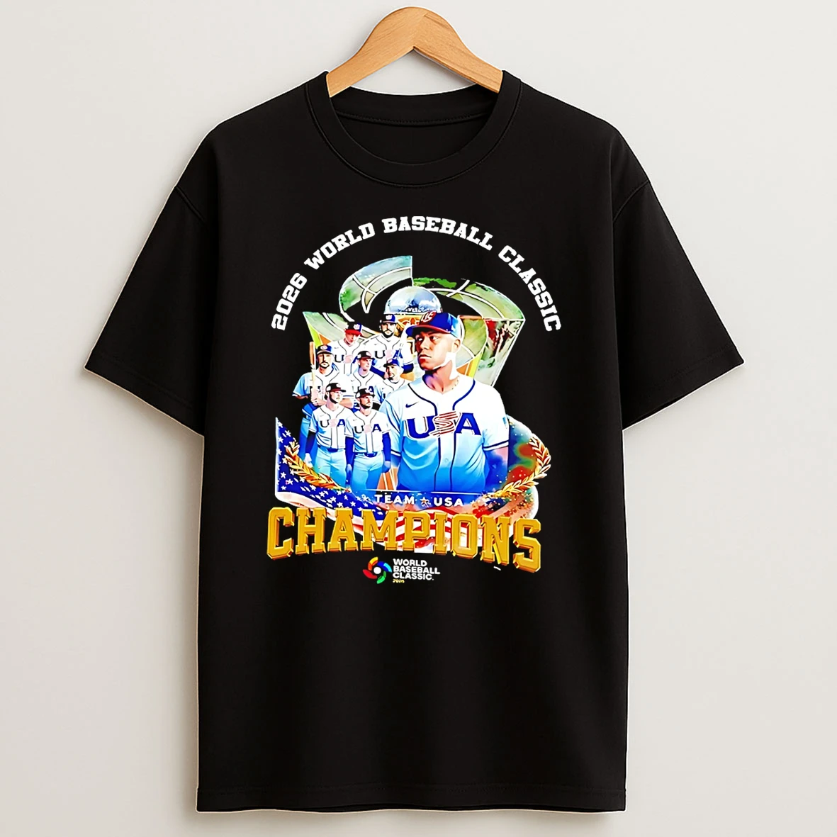 Usa Team Baseball 2026 World Baseball Classic Champions T Shirt