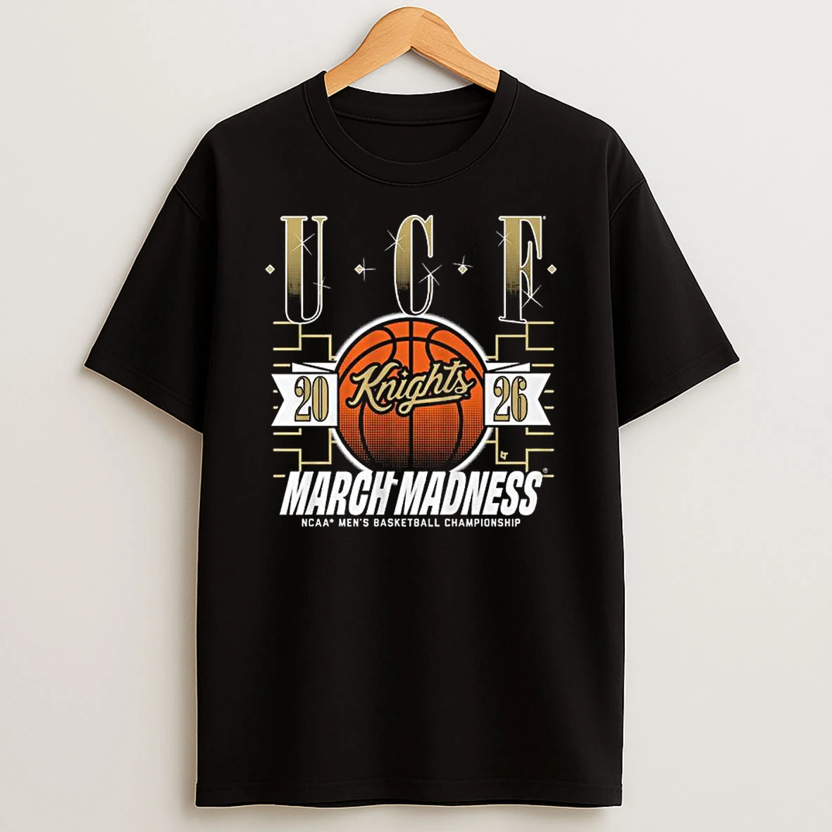 Ucf Knights March Madness Ncaa Mens Basketball Championship 2026 T Shirt