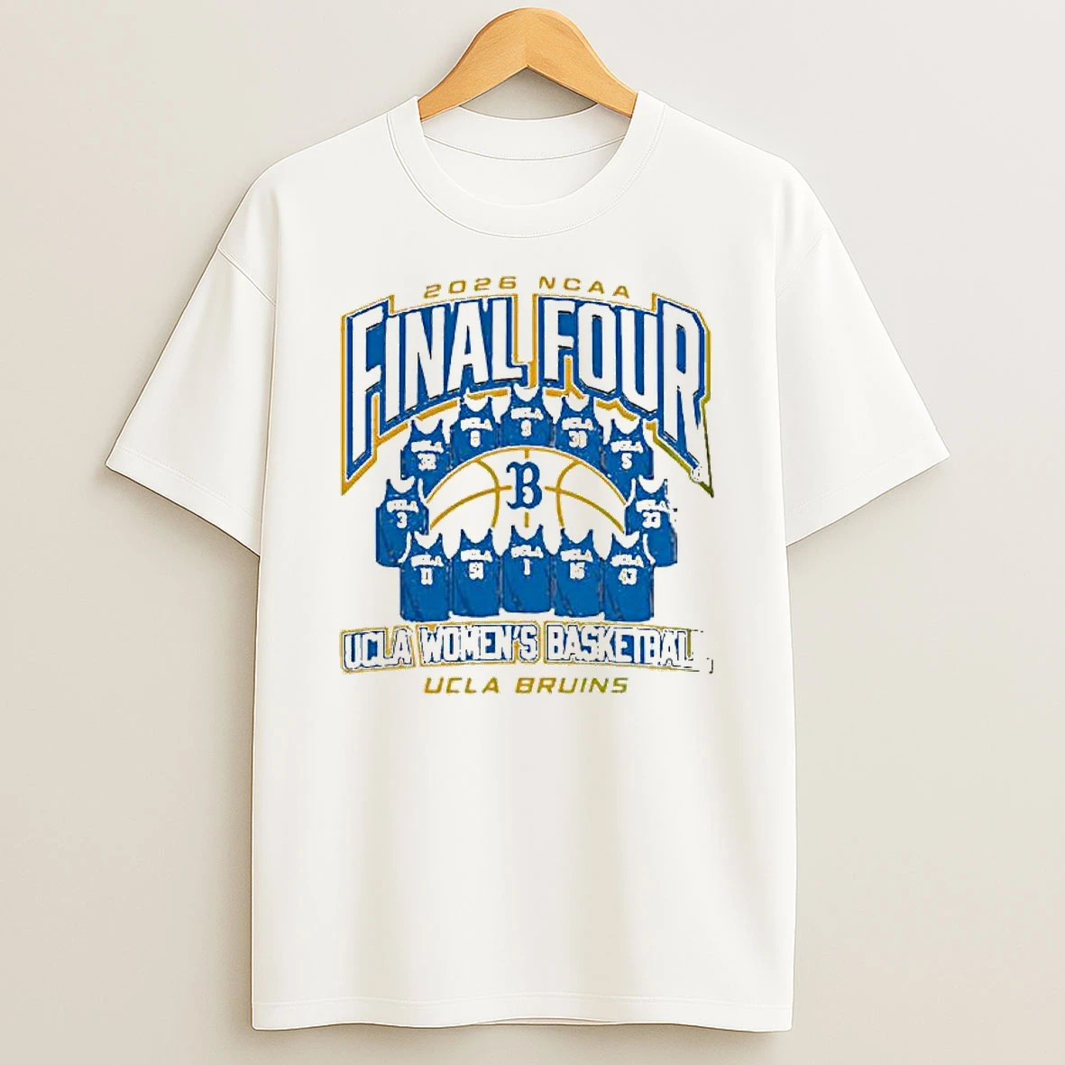 Ucla Bruins Womens Basketball Ncaa Division I Final Four 2026 T Shirt