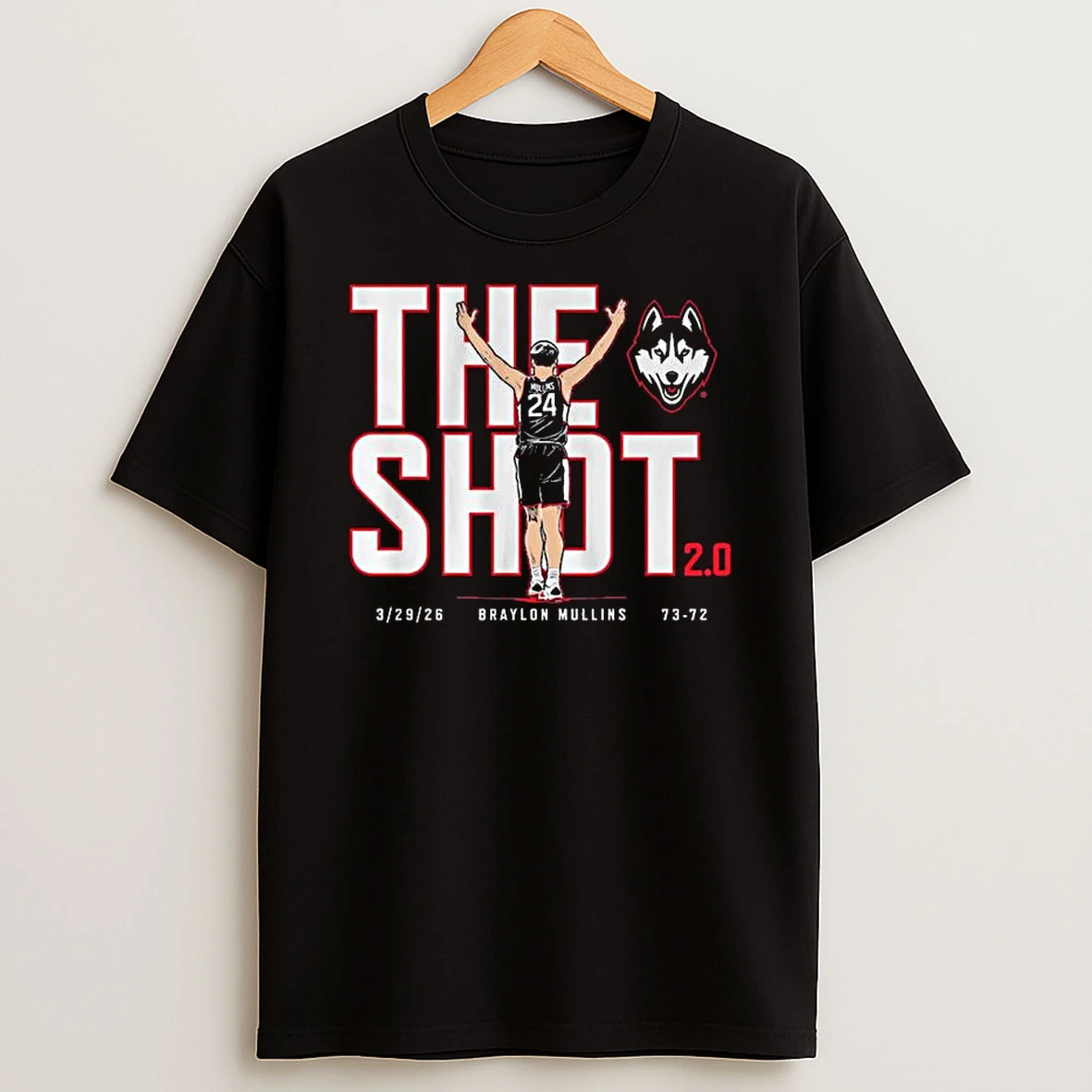 Uconn Basketball Braylon Mullins The Shot 2 0 T Shirt
