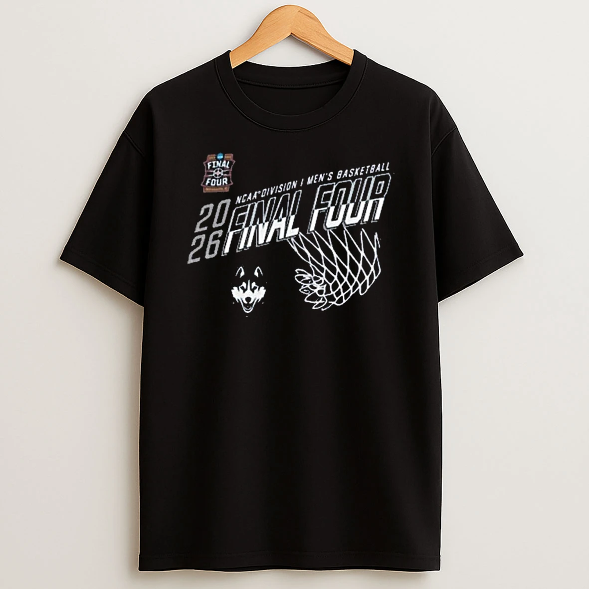 Uconn Huskies Champion 2026 Ncaa Mens Basketball Tournament March Madness Final Four Core T Shirt