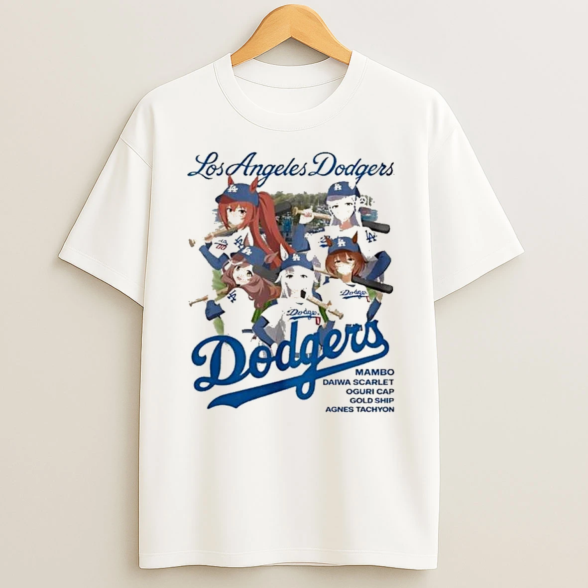 Uma Musume Los Angeles Dodgers T Shirt