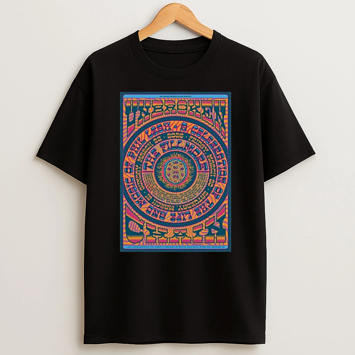 Unbroken Chain March 20 22 2026 The Fillmore San Francisco Ca T Shirt