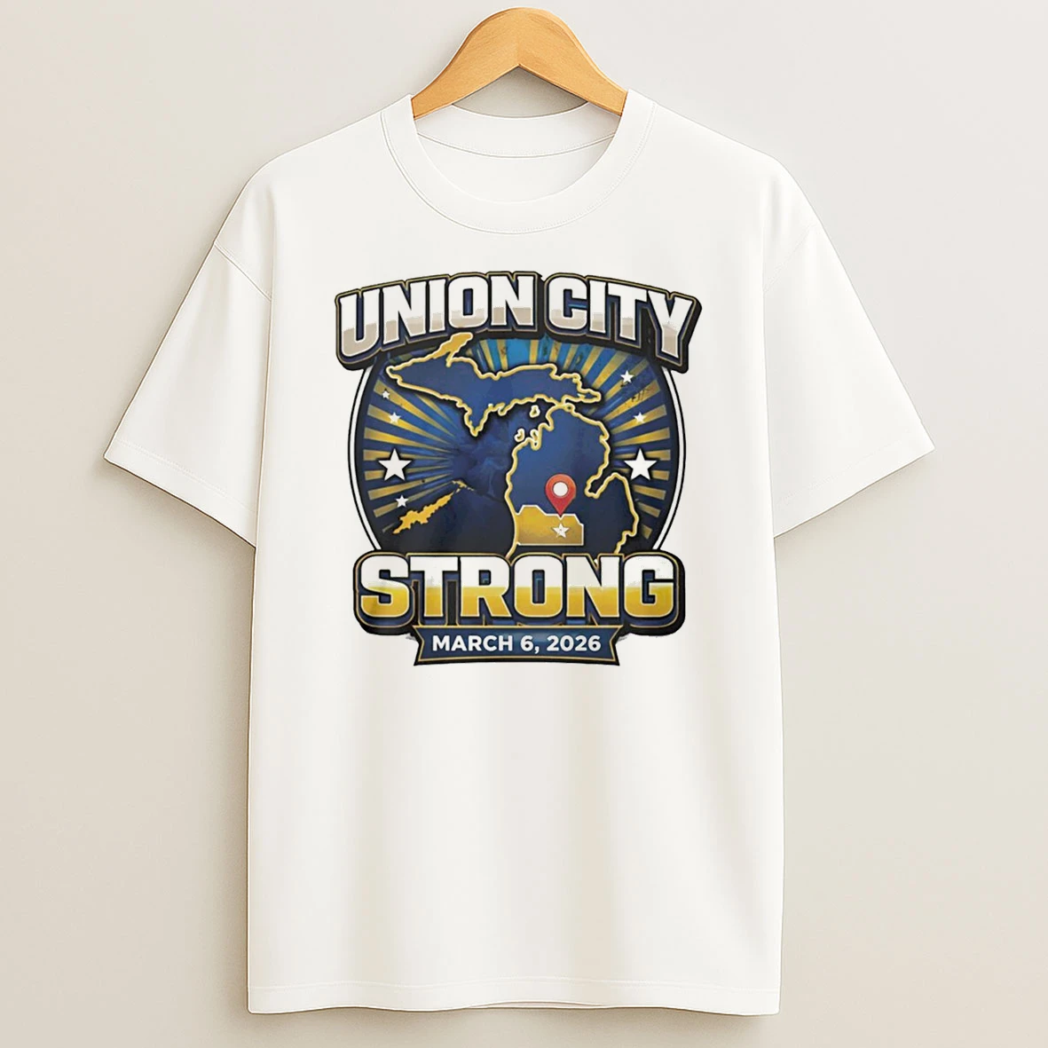 Union City Strong March 2026 State T Shirt