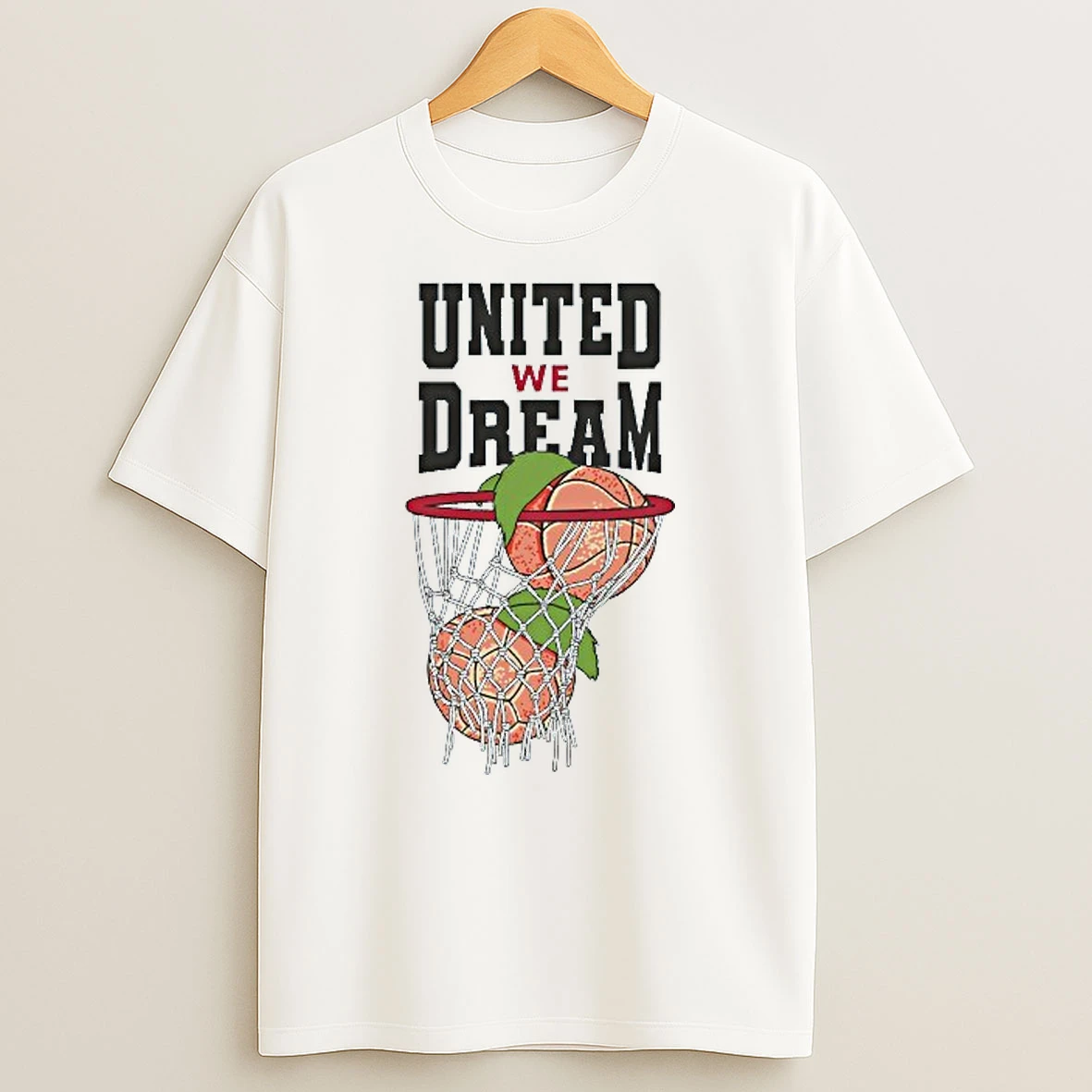 United We Dream Atlanta United Fc Basketball T Shirt