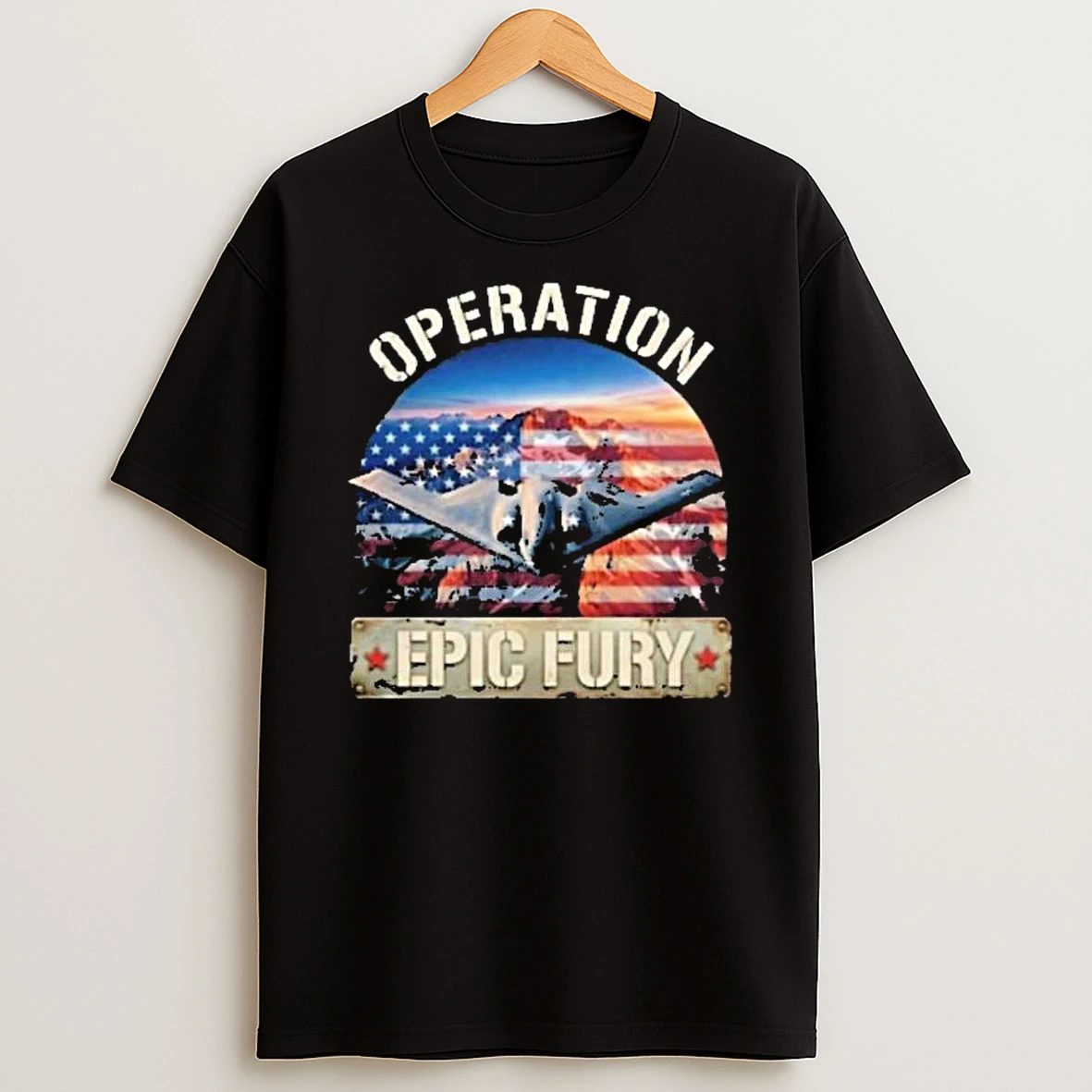 Us Strike Iran War Us Launch Forces Operation Epic Fury T Shirt