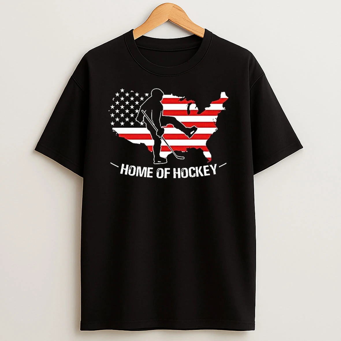 Usa Hockey Home Of Hockey T Shirt