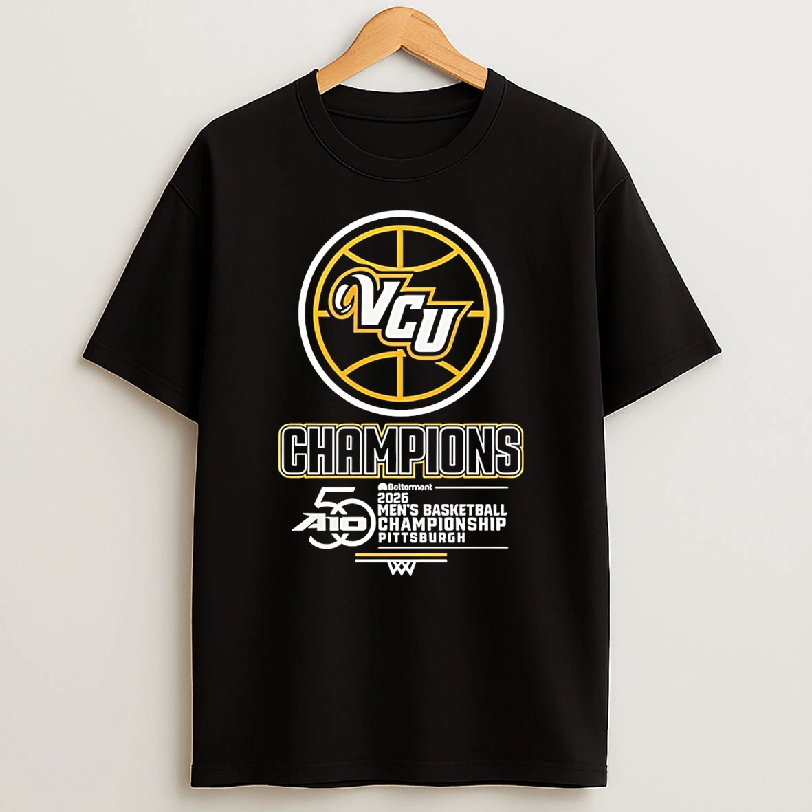 Vcu Mens Basketball 2026 A 10 Champions T Shirt