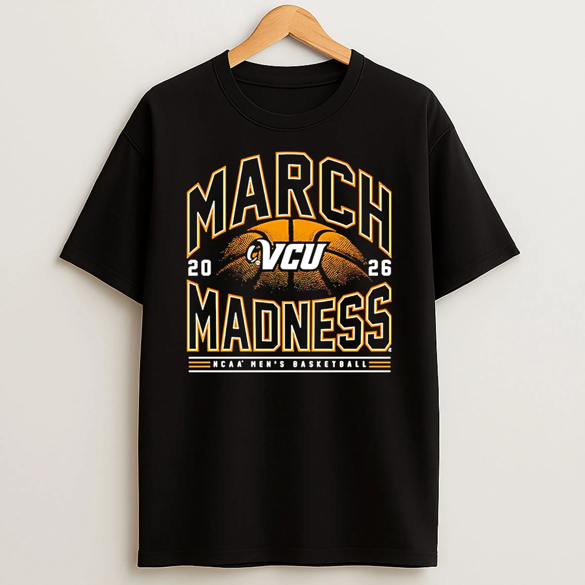 Vcu Mens Basketball Ncaa March Madness 2026 Logo T Shirt