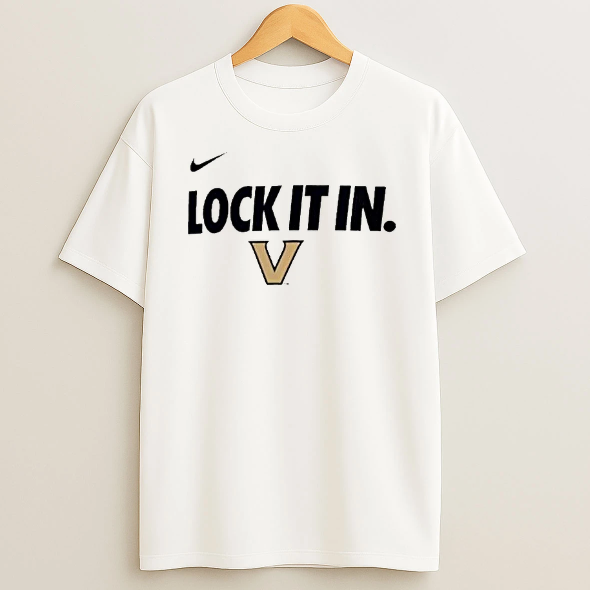 Vanderbilt Commodores Lock It In 2026 On Court Bench Legend Dri Fit T Shirt