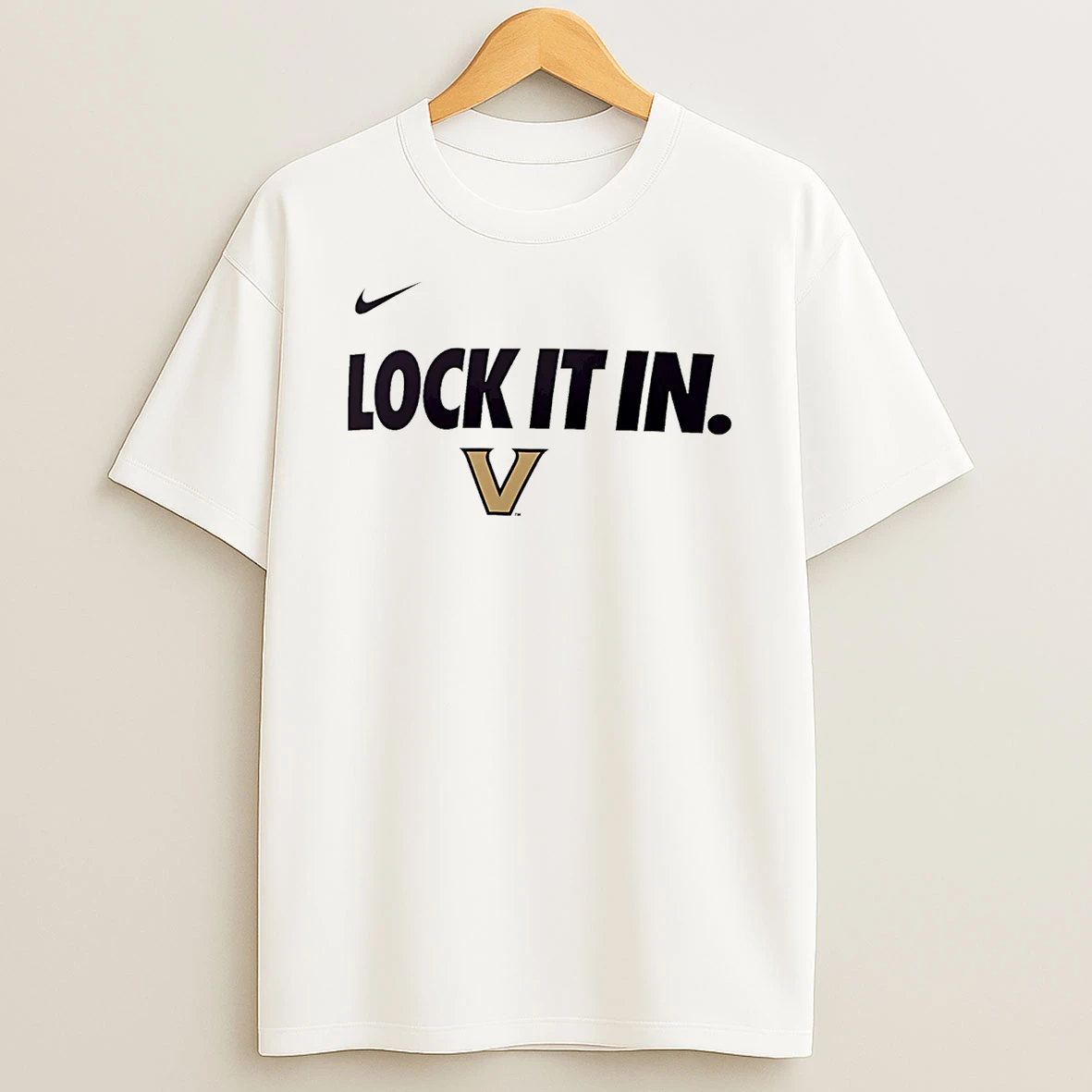 Vanderbilt Commodores Lock It In Logo T Shirt