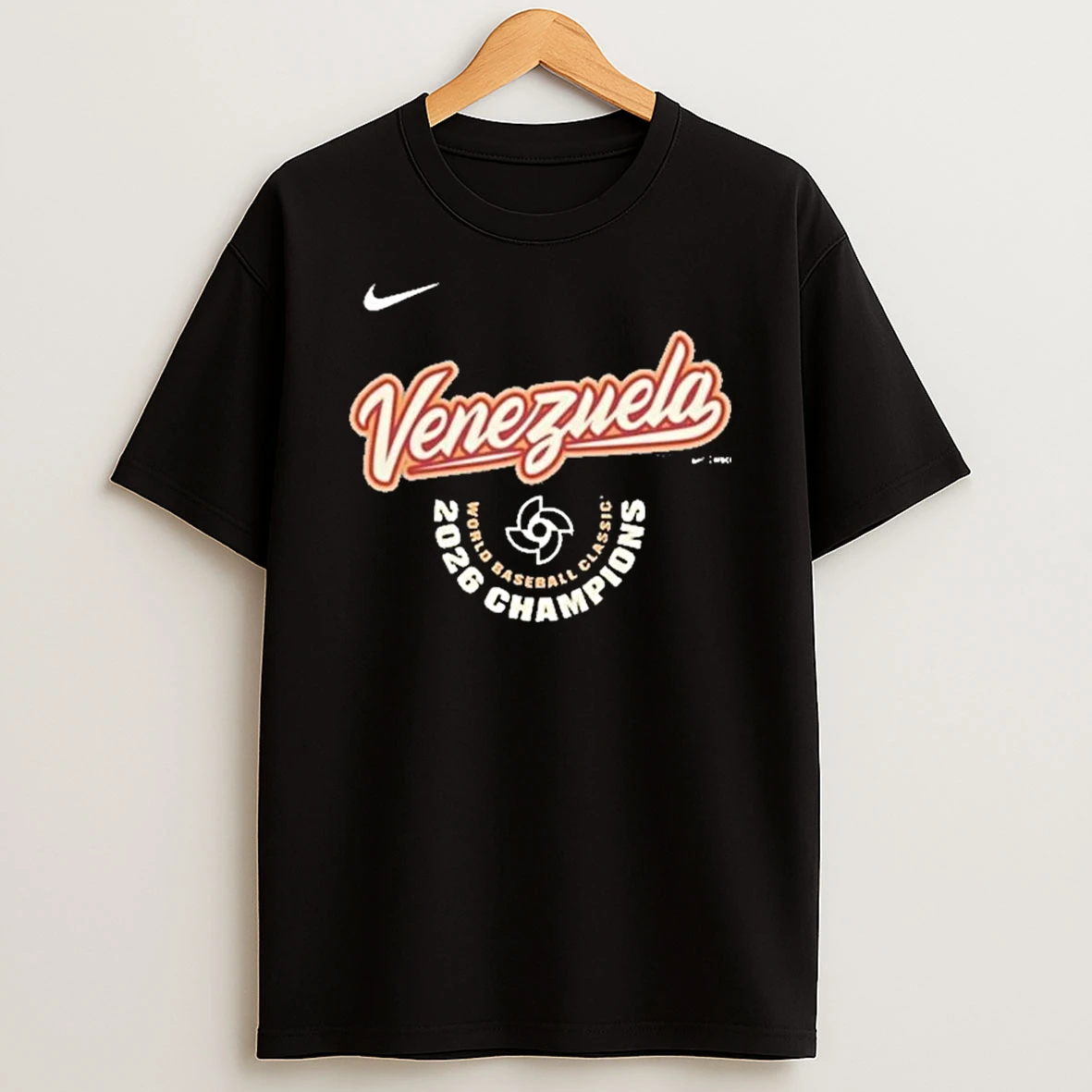 Venezuela Baseball 2026 World Baseball Classic Champions Logo T Shirt