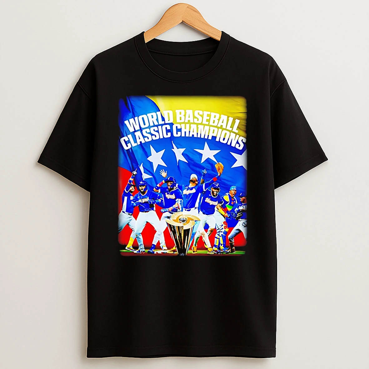 Venezuela Baseball World Baseball Classic 2026 Champions Graphic T Shirt