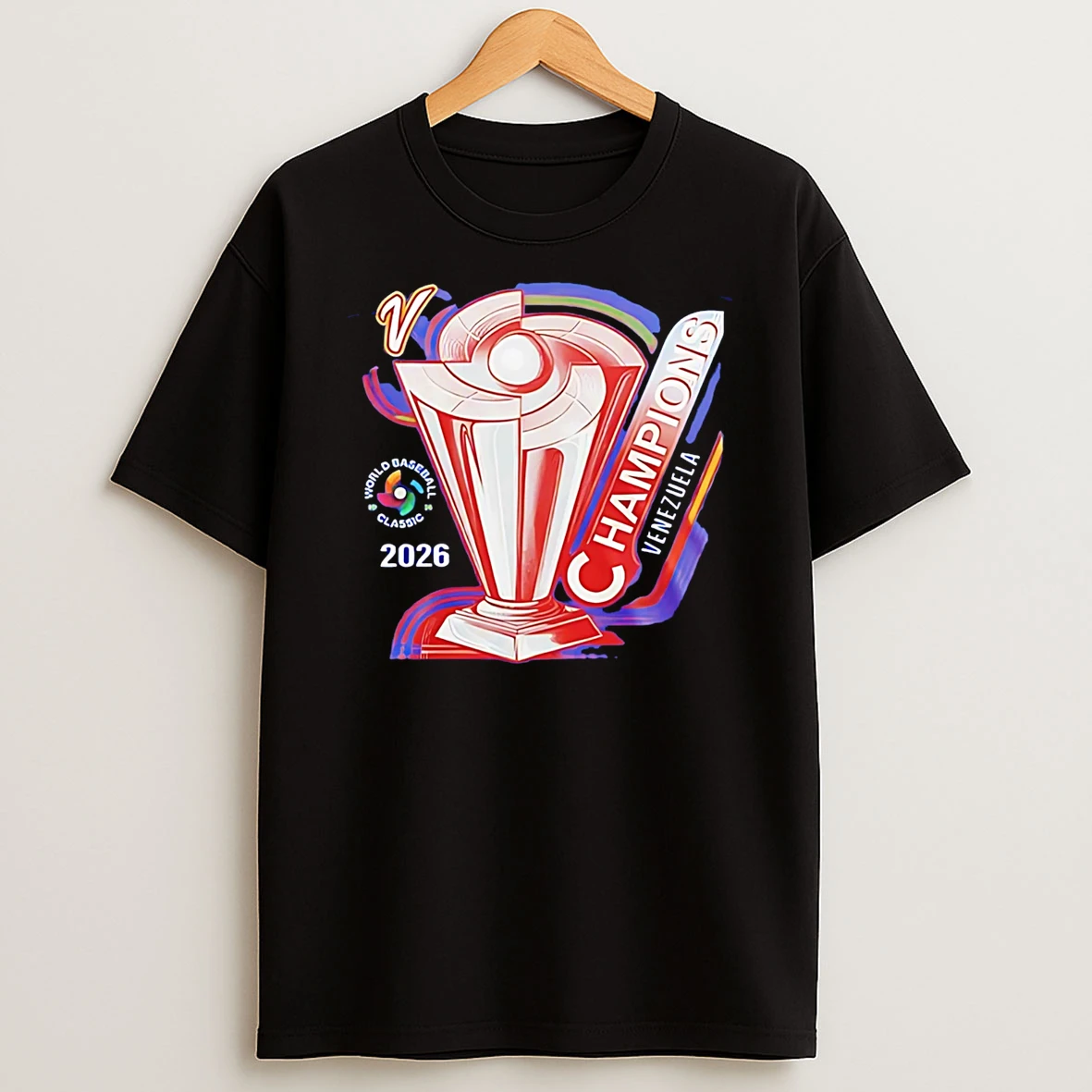 Venezuela Baseball World Baseball Classic Champions 2026 T Shirt