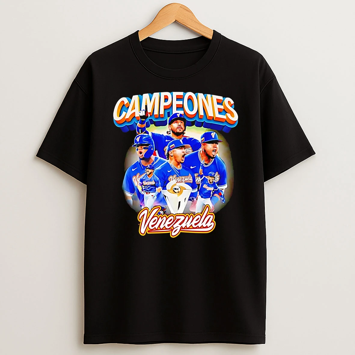 Venezuela Wbc 2026 Champions Campeones T Shirt