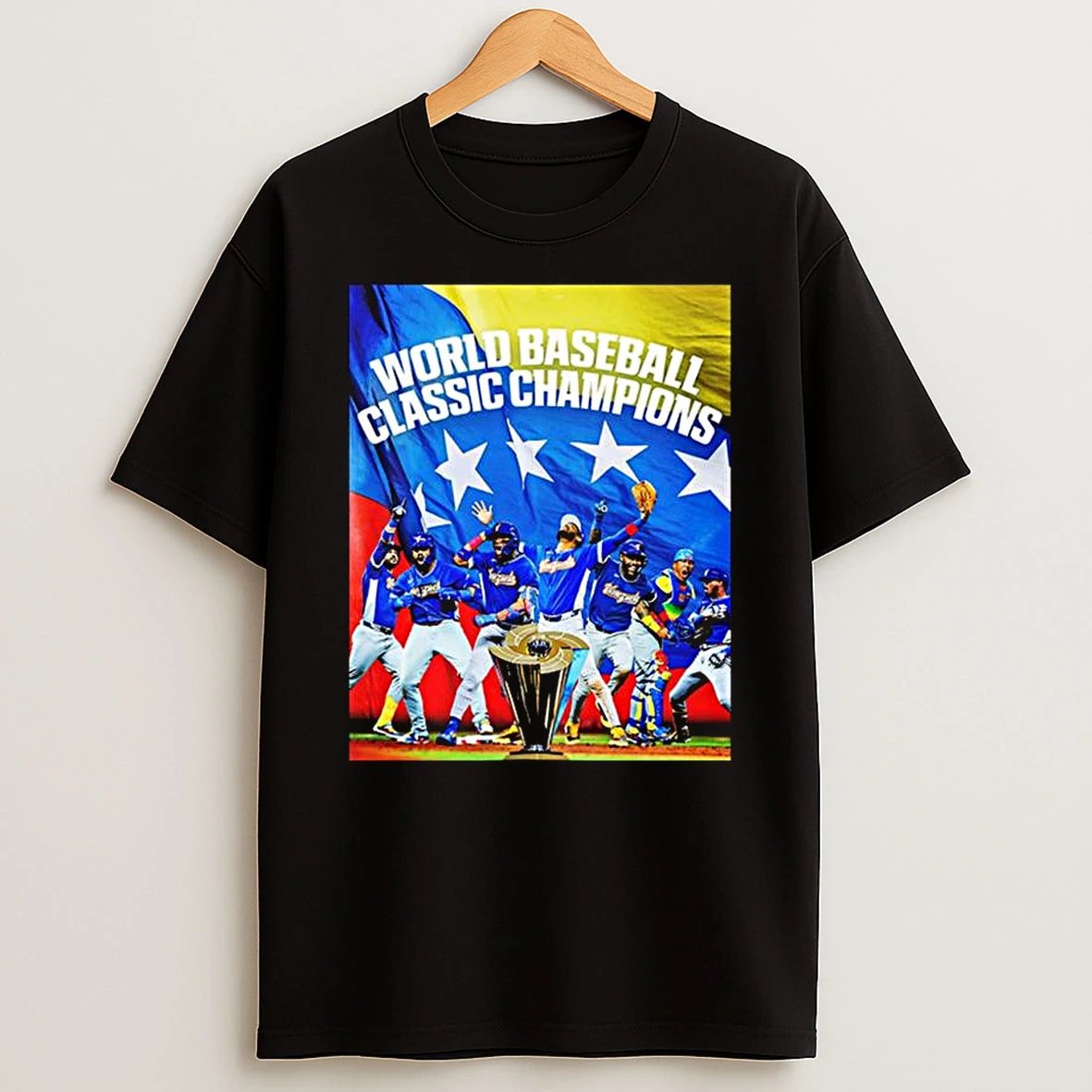 Venezuela World Baseball Classic Champions 2026 For The First Time T Shirt