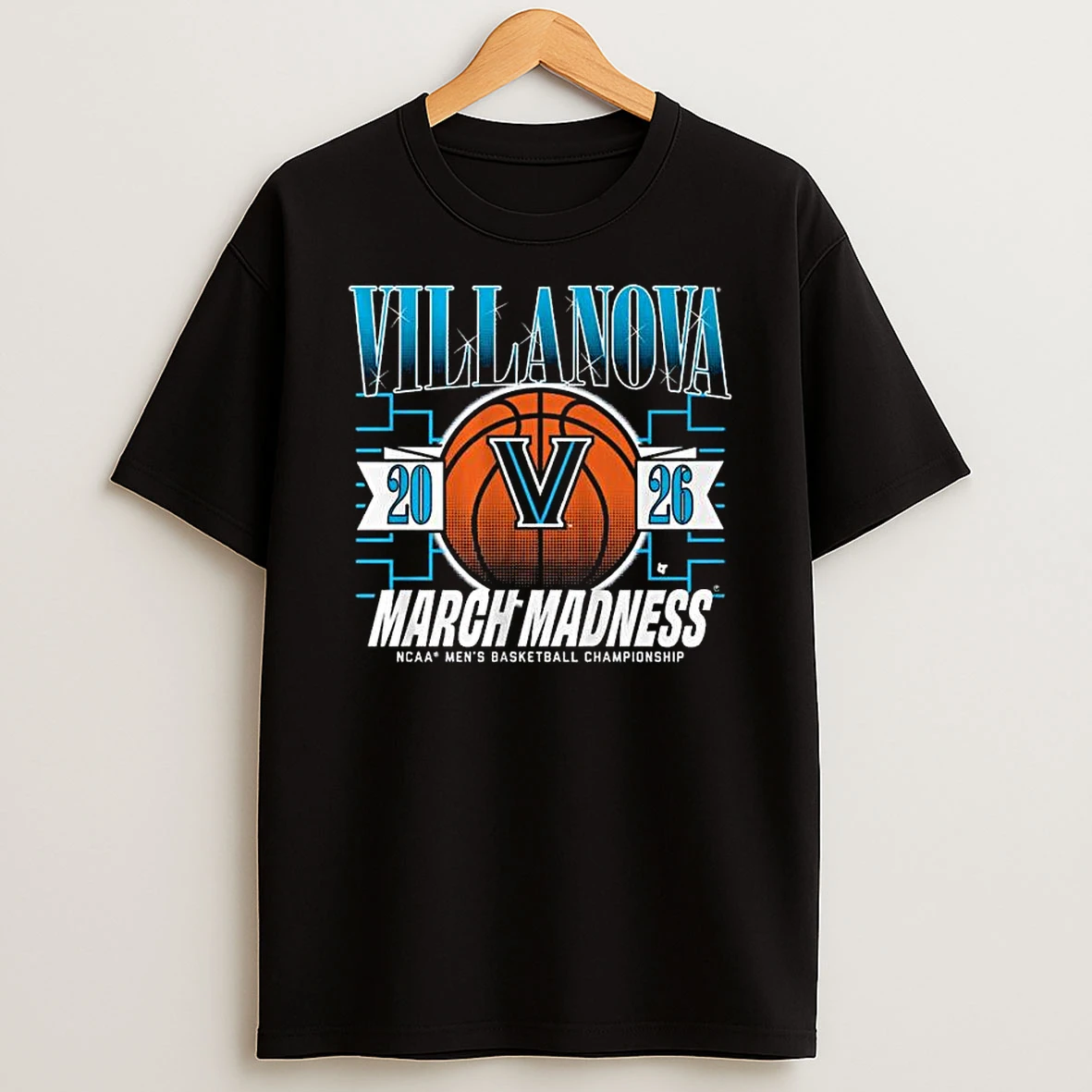 Villanova Wildcats March Madness Ncaa Mens Basketball Championship 2026 T Shirt