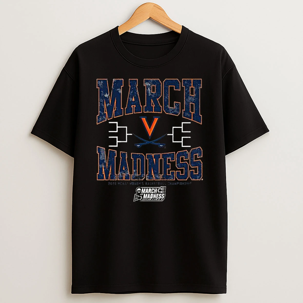 Virginia Cavaliers March Madness 2026 Womens Basketball Championship T Shirt