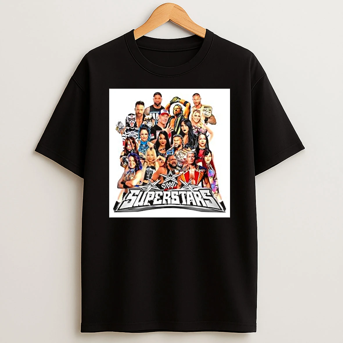 Wwe Superstars John Cena Roman Reigns Cody Rhodes Group T Shirt
