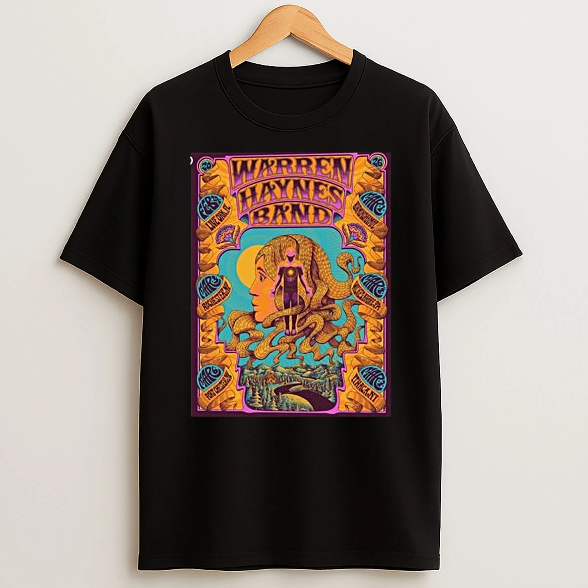 Warren Haynes Band Music Show At Roxian Theatre In Mckees Rocks Pennsylvania On February 14 2026 T Shirt