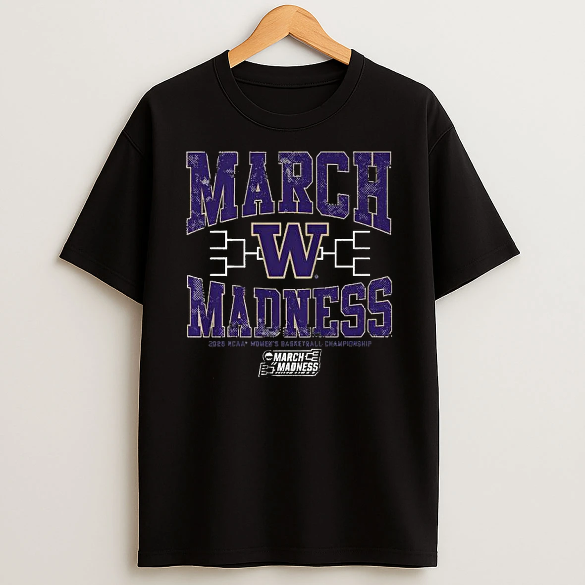 Washington Huskies March Madness 2026 Ncaa Womens Basketball Championship T Shirt