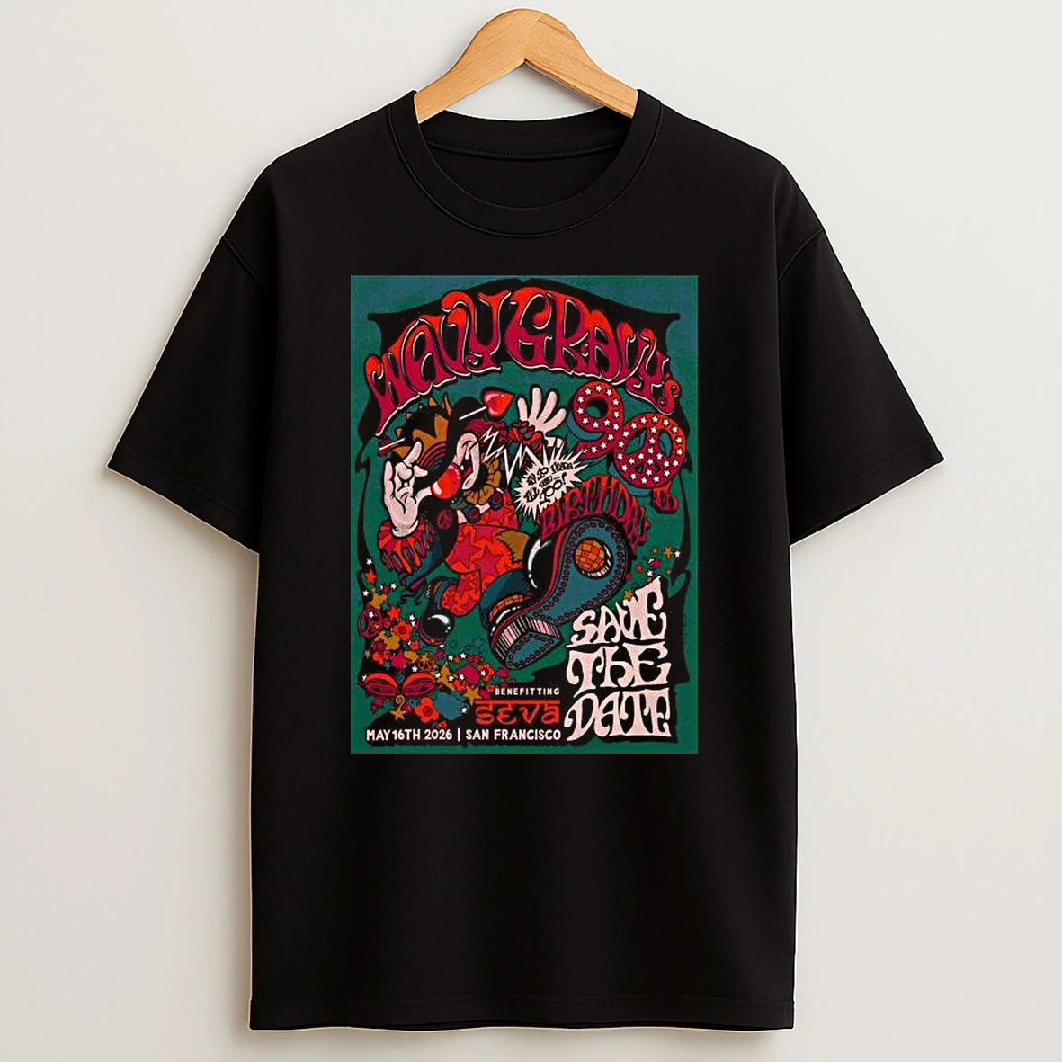 Wavy Gravys 90th Birthday San Francisco Ca May 16 2026 T Shirt