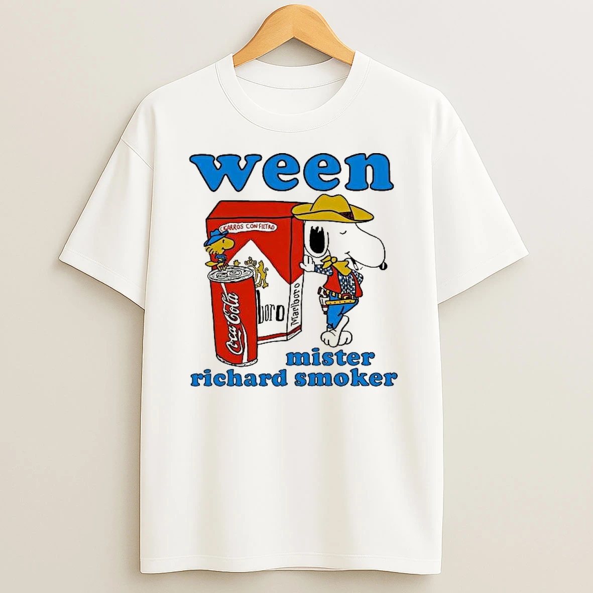 Ween Mister Richard Smoker T Shirt