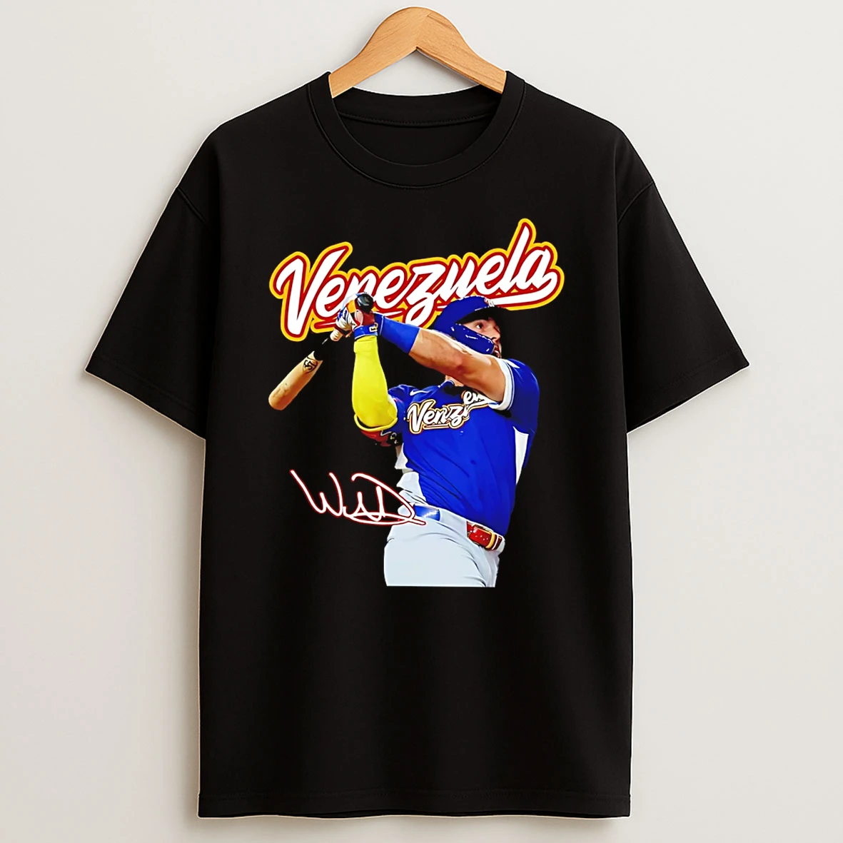 Wilyer Abreu Venezuela World Baseball Classic Champions 2026 Graphic T Shirt