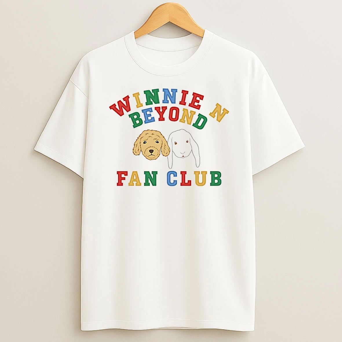 Winnie N Beyond Fan Club Paint T Shirt