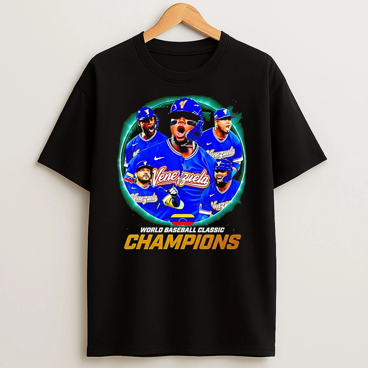 World Baseball Classic Champions 2026 Venezuela Baseball T Shirt