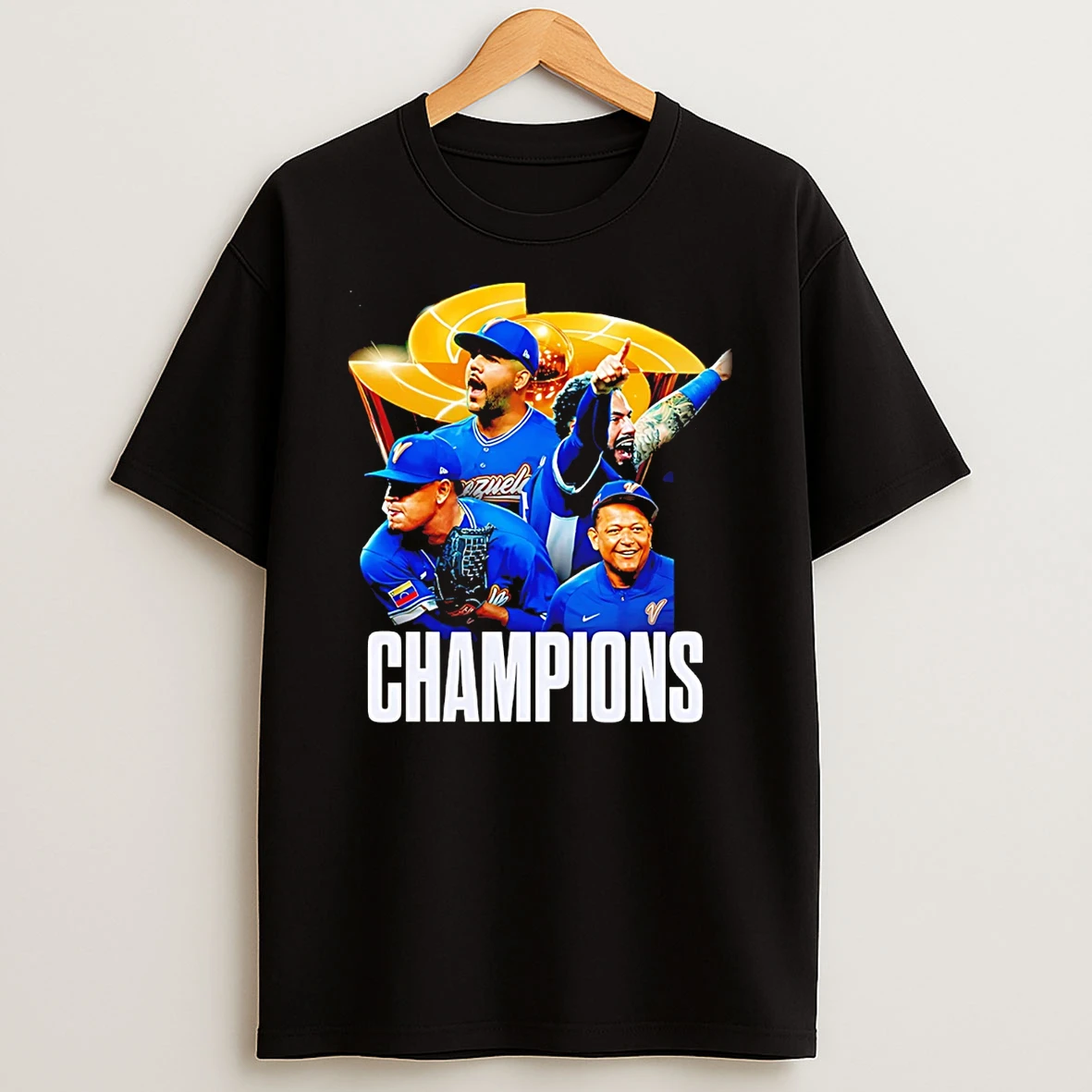World Champions 2026 Venezuela Baseball Vintage T Shirt