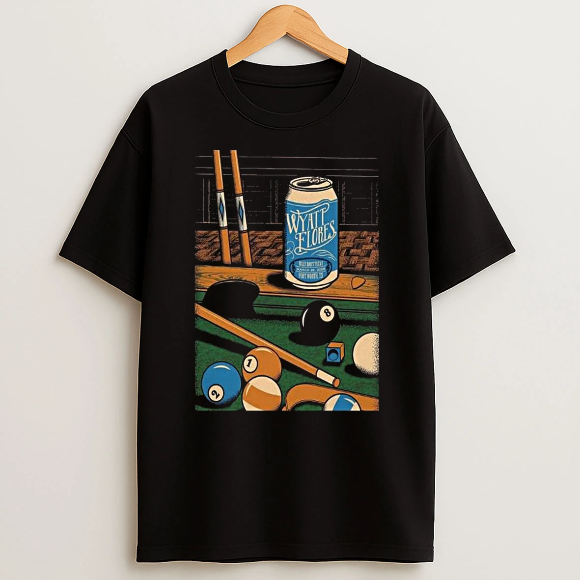 Wyatt Flores Fort Worth March 26 2026 T Shirt