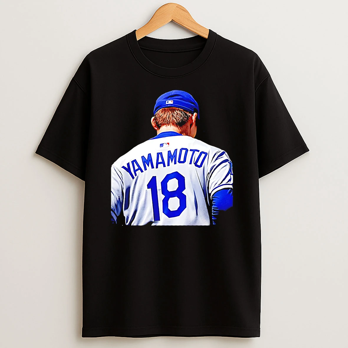 Yoshinobu Yamamoto Los Angeles Dodgers Behind Graphic T Shirt