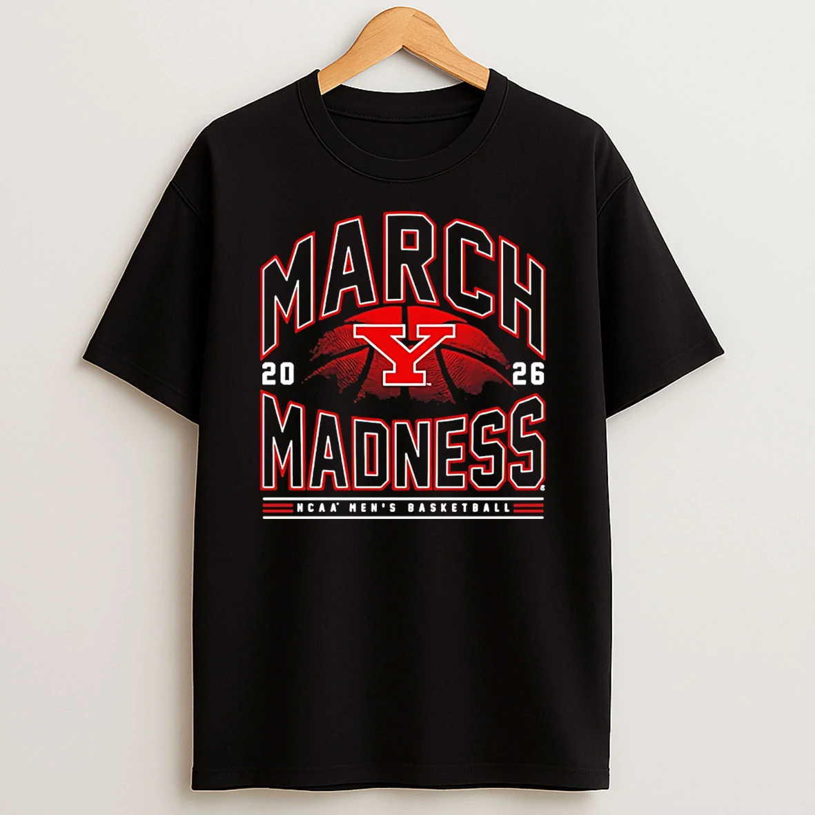 Youngstown State Mens Basketball Ncaa March Madness 2026 Logo T Shirt