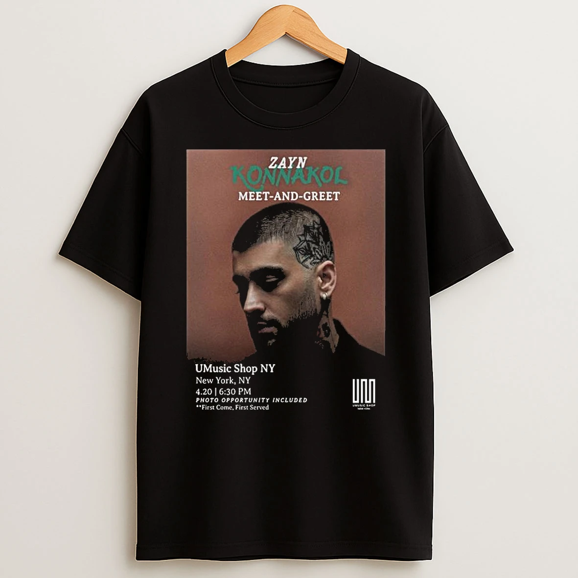 Zayn April 20 2026 New York Ny Tour T Shirt