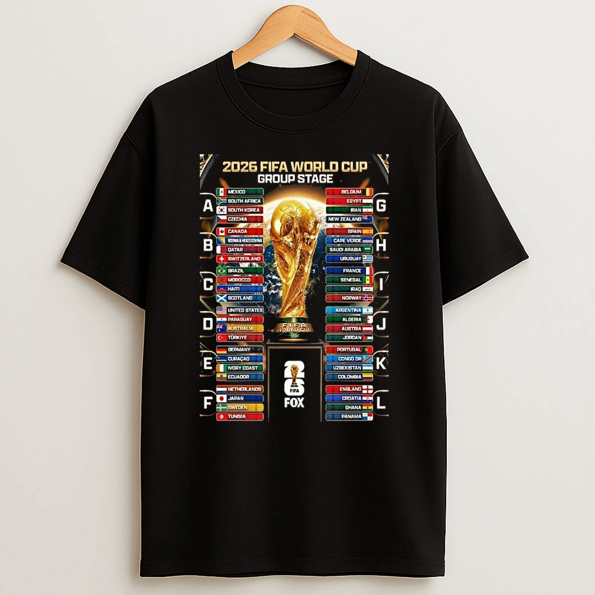 2026 Fifa World Cup Group Stage T Shirt